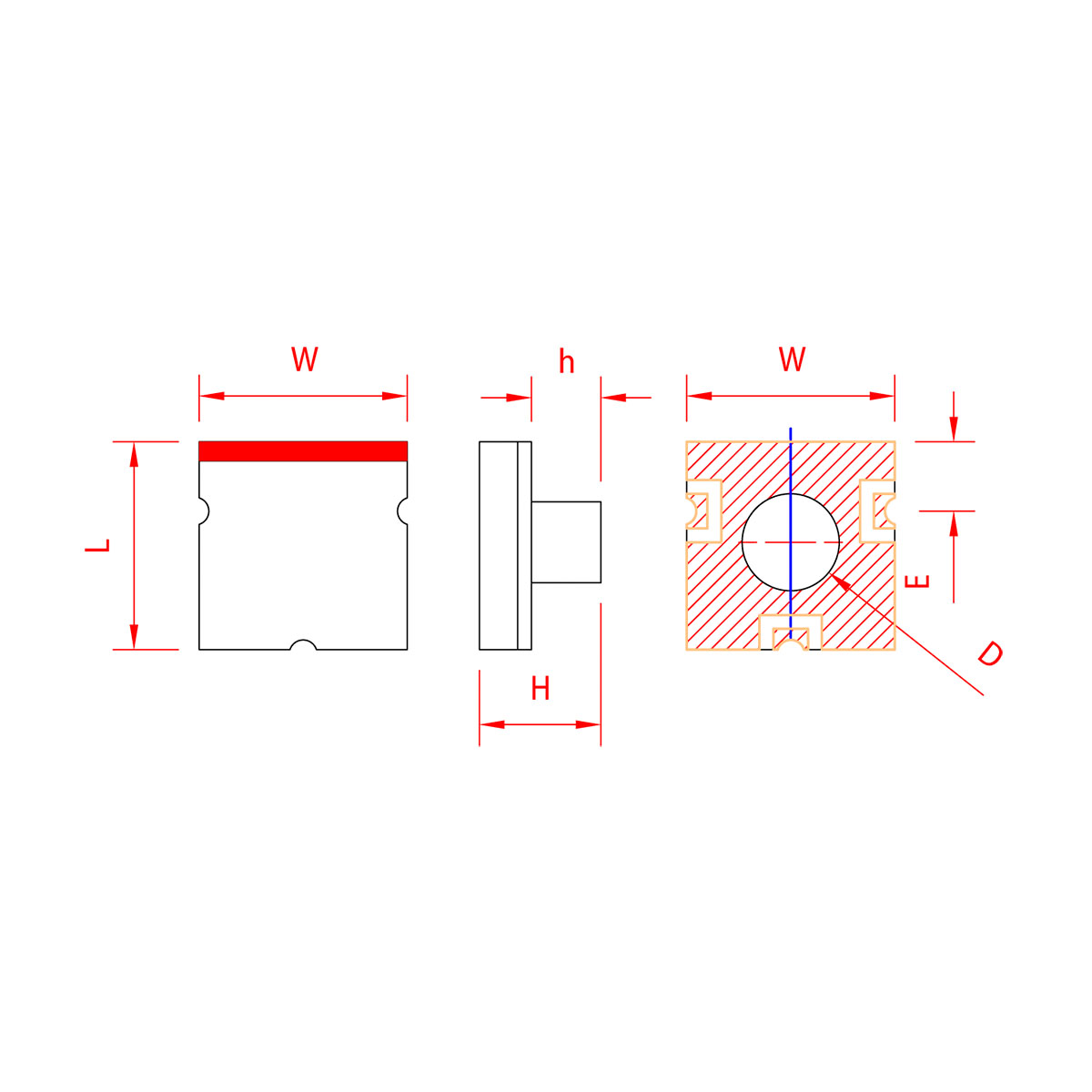 Циркулятор SMD Циркулятор поверхностного монтажа 1ФЦПМ-33.5-2